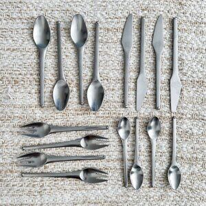 Stanley Roberts MCM Flatware Set (16 Pc) – Stainless Japan Vintage